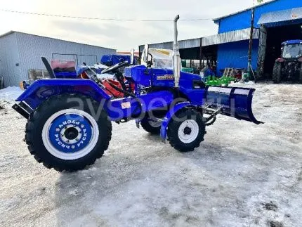 Минитрактор Русич Т-25 ВОМ С ОТВАЛОМ