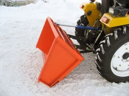 Кузов самосвальный задненавесной 1.4 м